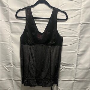 lululemon athletica Black Grey Tank Top